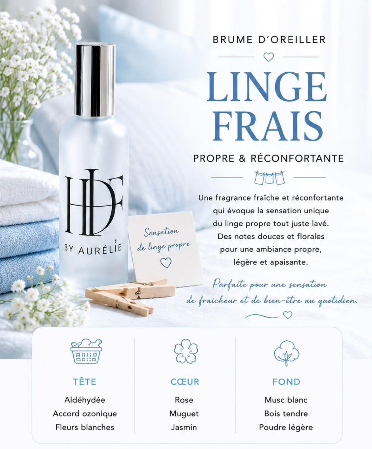 Brume d'Oreiller – Douceur et Bien-être