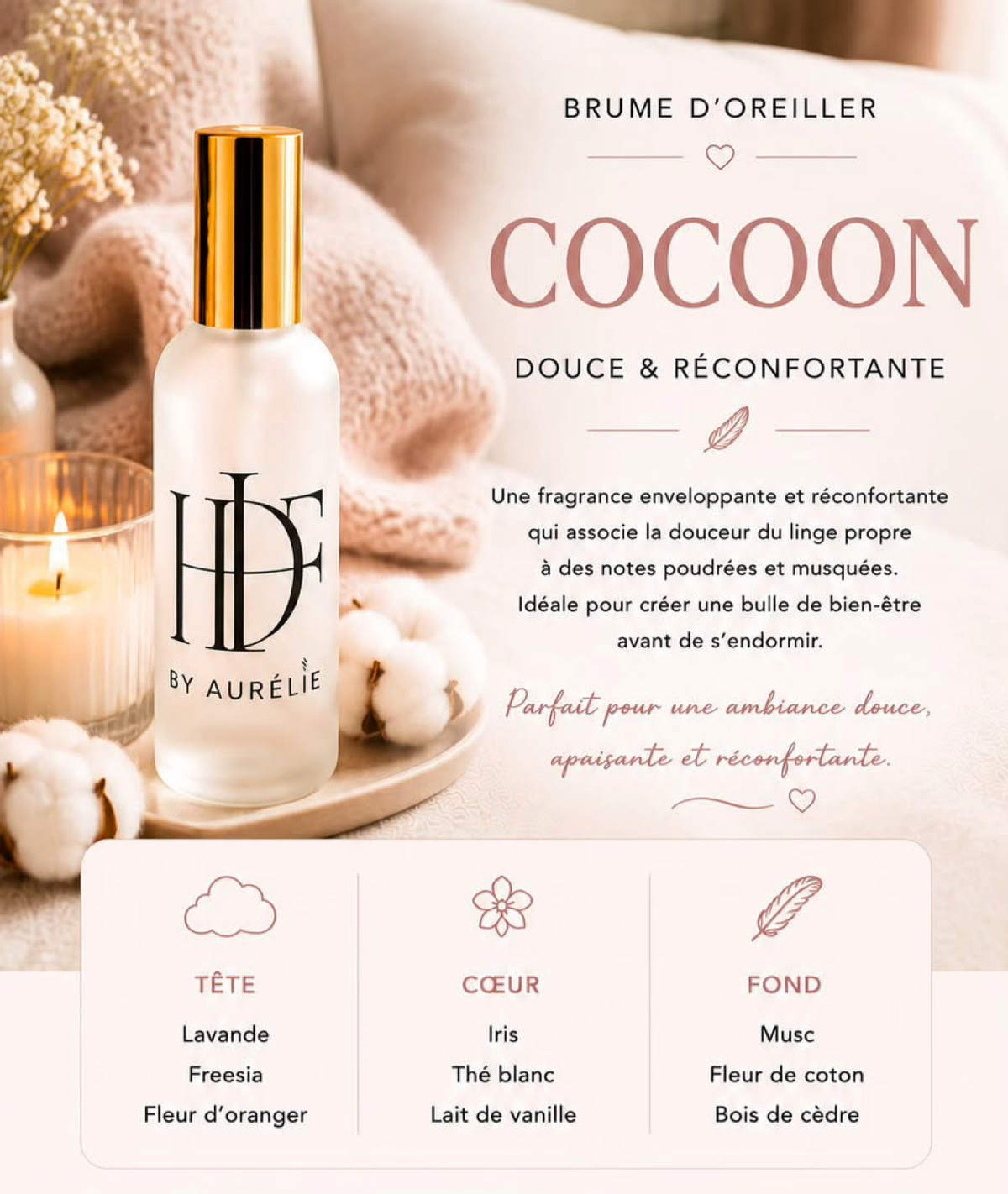 Brume d'Oreiller – Douceur et Bien-être