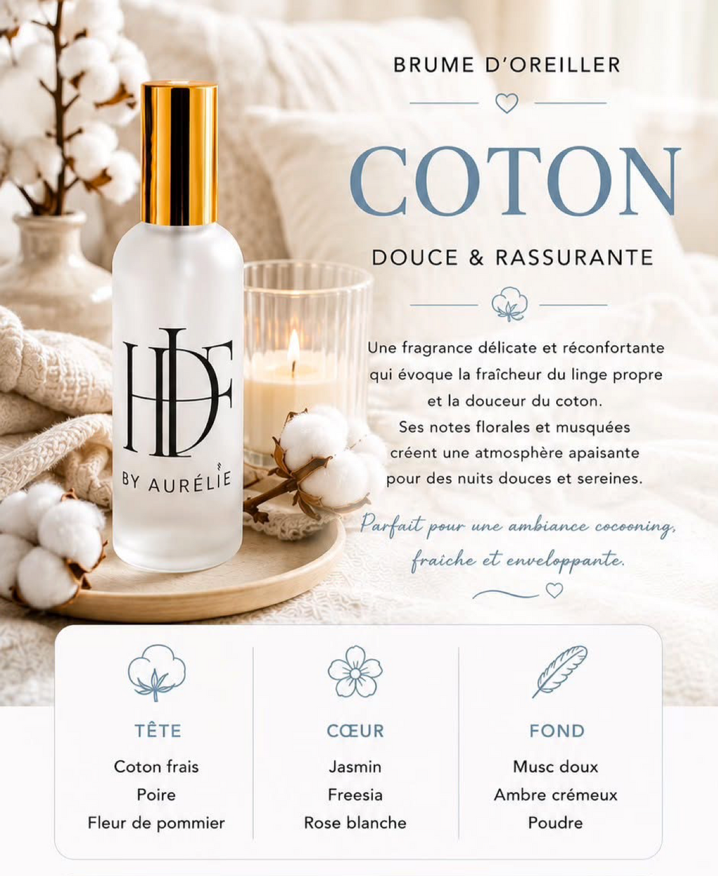 Brume d'Oreiller – Douceur et Bien-être